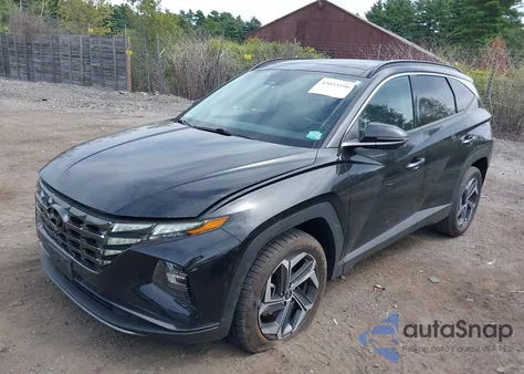 2022 Hyundai Tucson Hybrid Limited z USA, uszkodzony, nr VIN KM8JECA15NU027978